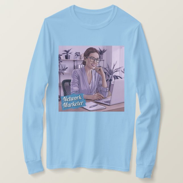 T - Shirt für Netzwerkmarketer (Design vorne)