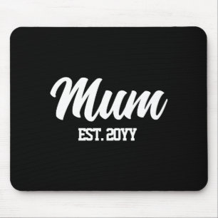 T-Shirt für neue Mütter, Geschenk zum besten Jahr Mousepad