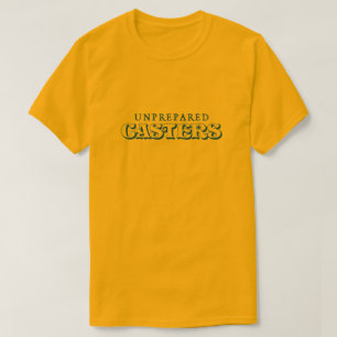 T-Shirt für nicht präparierte Casters-Logos - einf