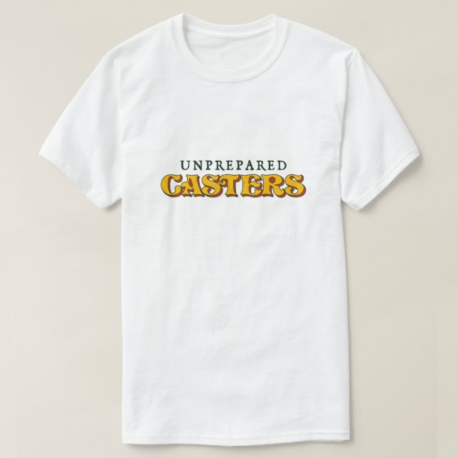 T-Shirt für nicht vorbereitete Castings - Vollfarb (Design vorne)