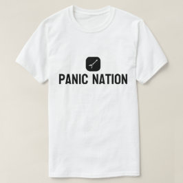 T - Shirt für Panic Nation-Logos