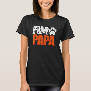 T-shirt Fur Papa Chien Dalmatien Père Pères Chiot Propriét