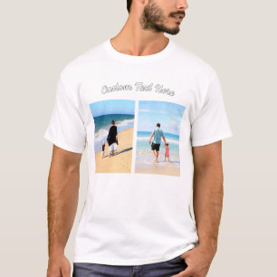 T - Shirt für personalisierte Fotolage und benutze