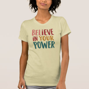 T - Shirt für personalisierte positive Meldungen