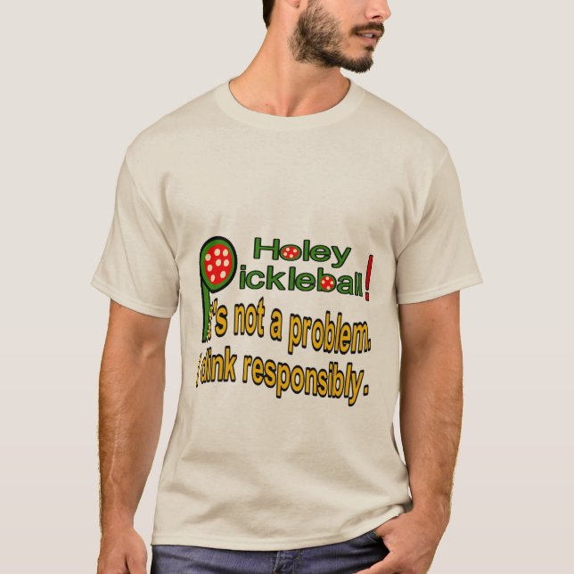 T - Shirt für Pickleball-Spieler (Vorderseite)