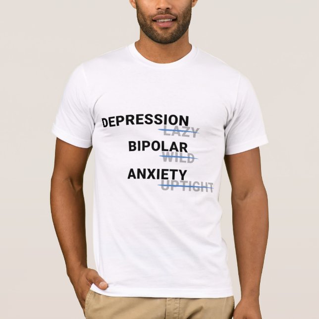 T - Shirt für psychische Gesundheit (Vorderseite)