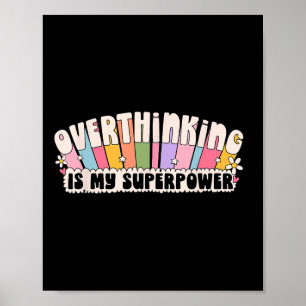 T-Shirt für psychische Gesundheitsaufklärung Groov Poster