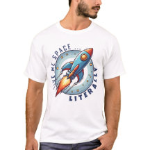 T - Shirt für Raketenschiffe - Geben Sie mir buchs
