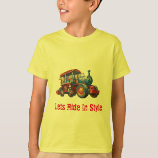 T - Shirt für Schulbusdrucke - Feiern Sie Ihren Ta