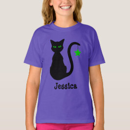 T - Shirt für schwarze Katze (Kind)