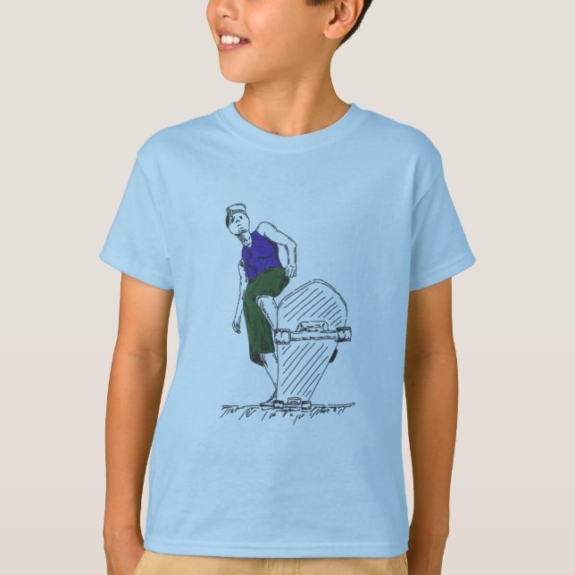 T - Shirt für Skate (Vorderseite)