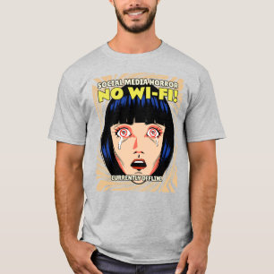 T - Shirt für Social Media-Horror