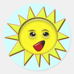 T - Shirt für Solarprodukte und Power Runder Aufkleber