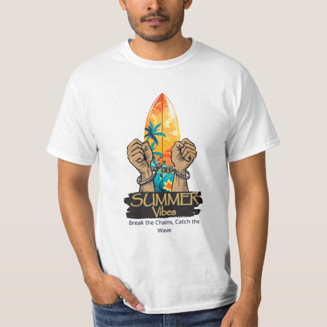 T - Shirt für Surfliebhaber - Für die, die Lieben  (Vorderseite)