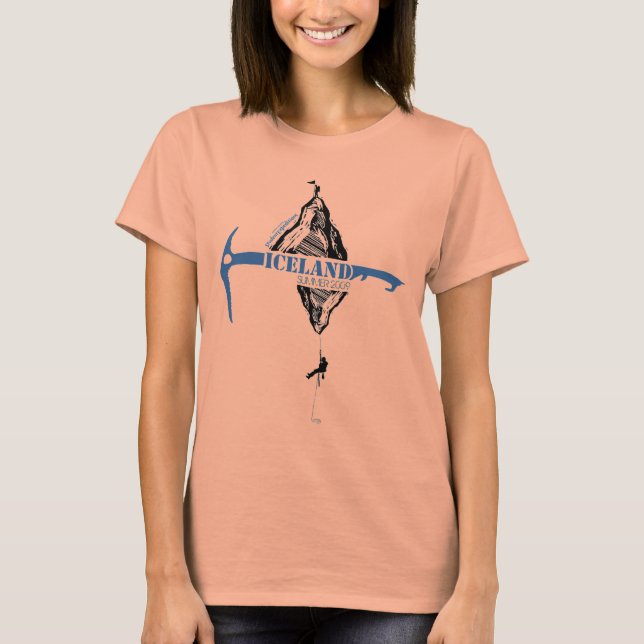 T - Shirt für süße und Offizielle NG-Island-Logos (Vorderseite)