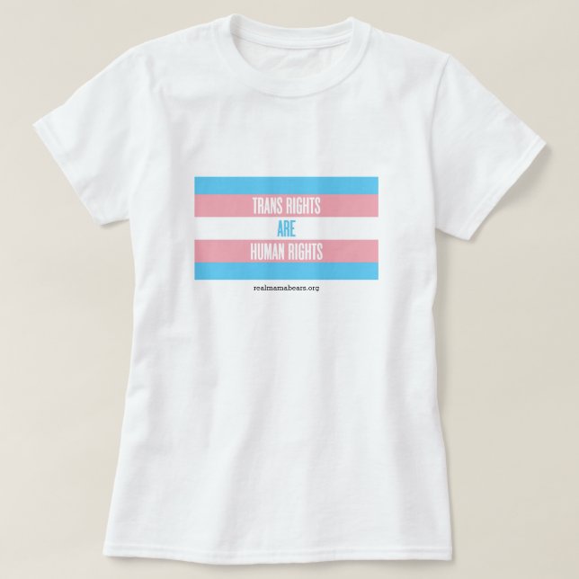 T - Shirt für Trans-Rechte (Design vorne)