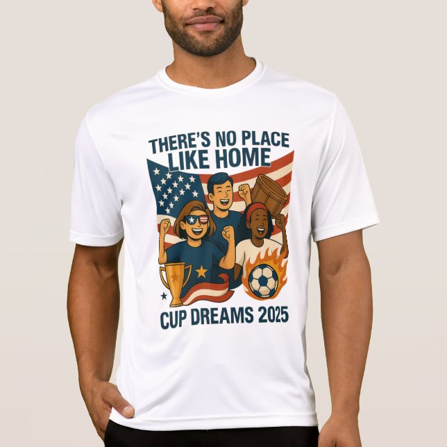 T-Shirt für US-Fans (Vorderseite)