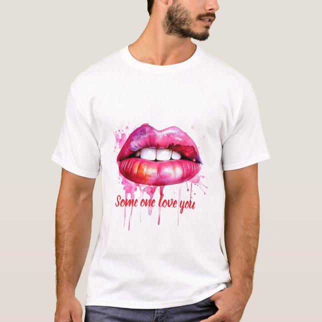 T-Shirt für Verliebte  (Vorderseite)