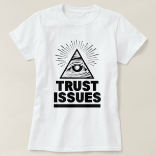 T - Shirt für Vertrauensfragen