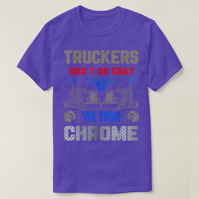 T-Shirt für Vintage LKW-Fahrer (Design vorne)