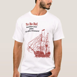 T - Shirt für Vintage Schiffskizze