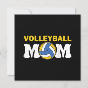 T-Shirt für Volleyball-Mütter lustiger Spieler Spi Save The Date