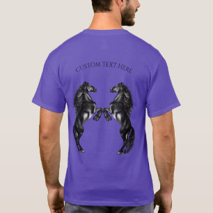 T - Shirt für Wildpferde mit benutzerdefiniertem T