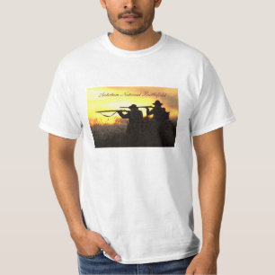 T-Shirt für ziviles Kriegs-Büffelleder - Antieta