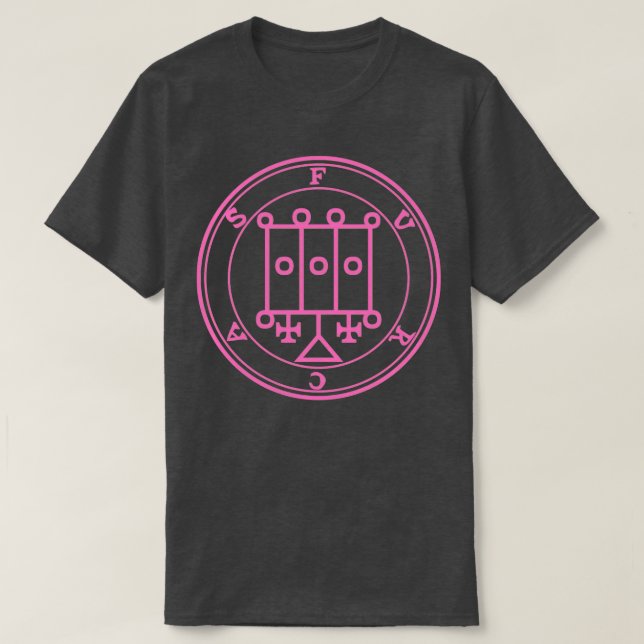 T-shirt Furcas Sigil enseigne l'astrologie et la rhétoriqu (Design devant)
