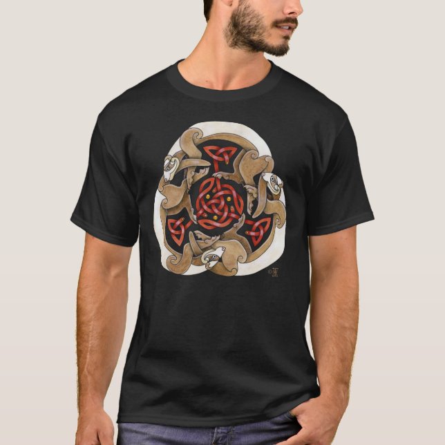 T-shirt Furet celtique Triskel (Devant)