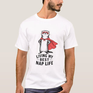 T-shirt Furet de la meilleure vie de sieste