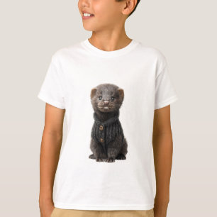 T-shirt Furet Enfant au Pull Douillet