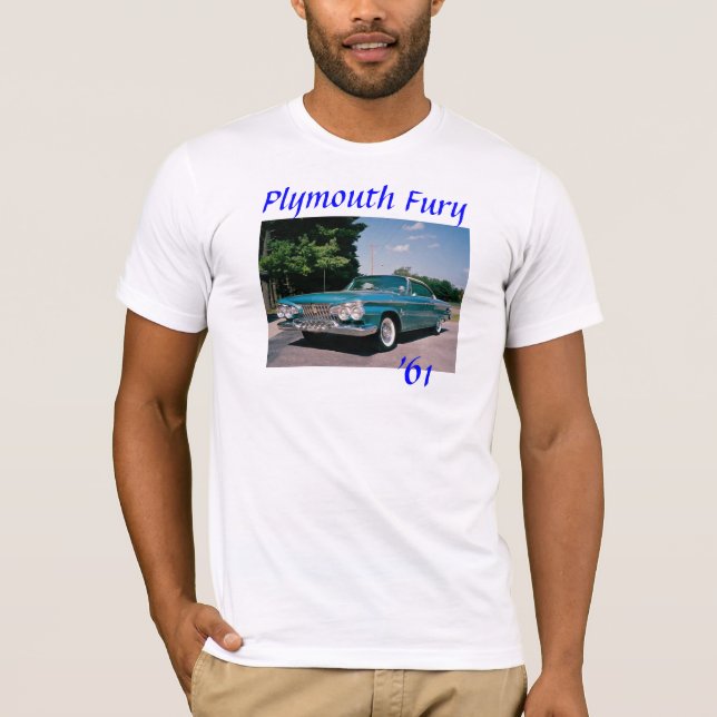 T-shirt Fureur 1961 de Plymouth (Devant)