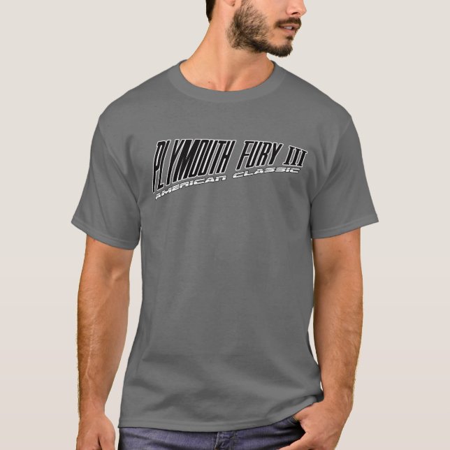T-shirt Fureur III de Plymouth - classique incliné de (Devant)