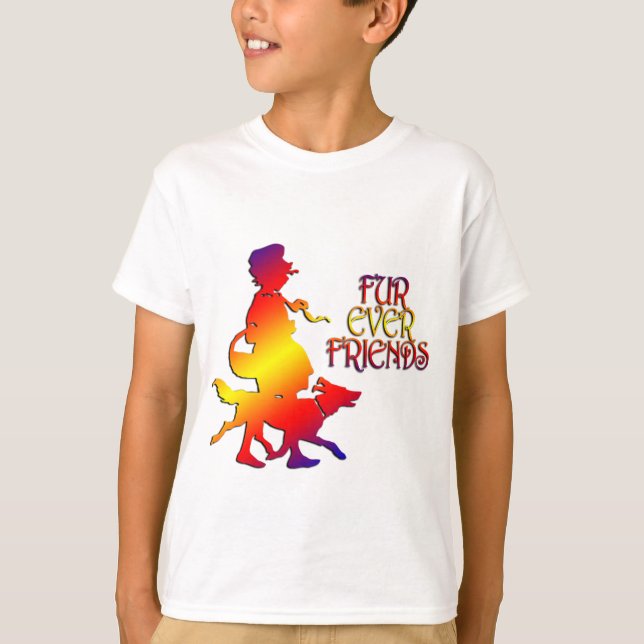 T-shirt Furever les amis (Devant)