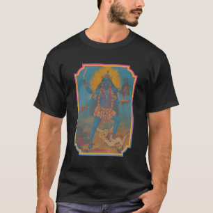 T-shirt Furie De La Déesse Guerrière Kali