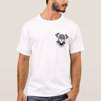 T-shirt Furie nordique - Casque Viking & AxesT-Shirt