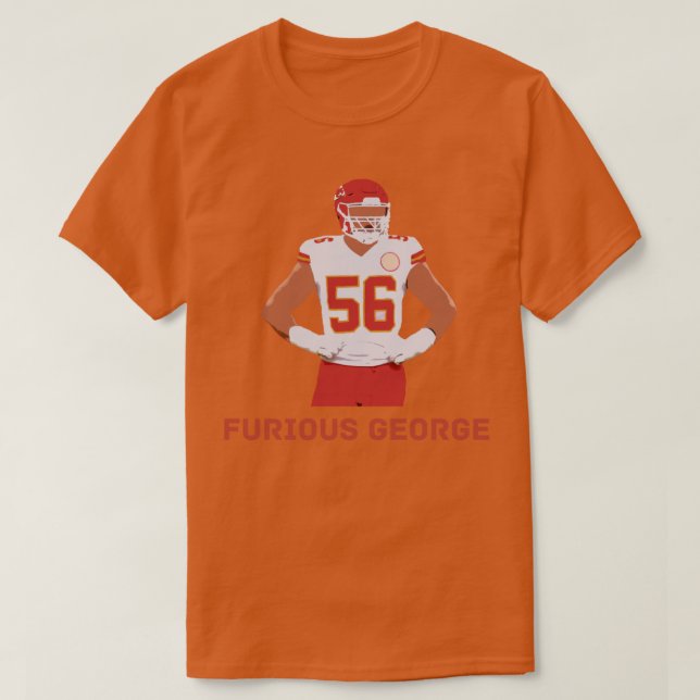 T-shirt Furieux George Karlaftis Surnom (Design devant)