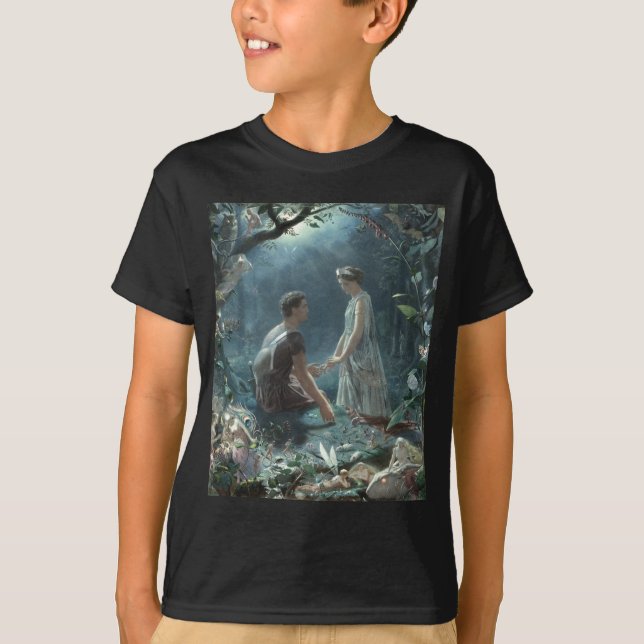 T-shirt Furries : Le rêve d'une nuit d'été de Shakespeare (Devant)