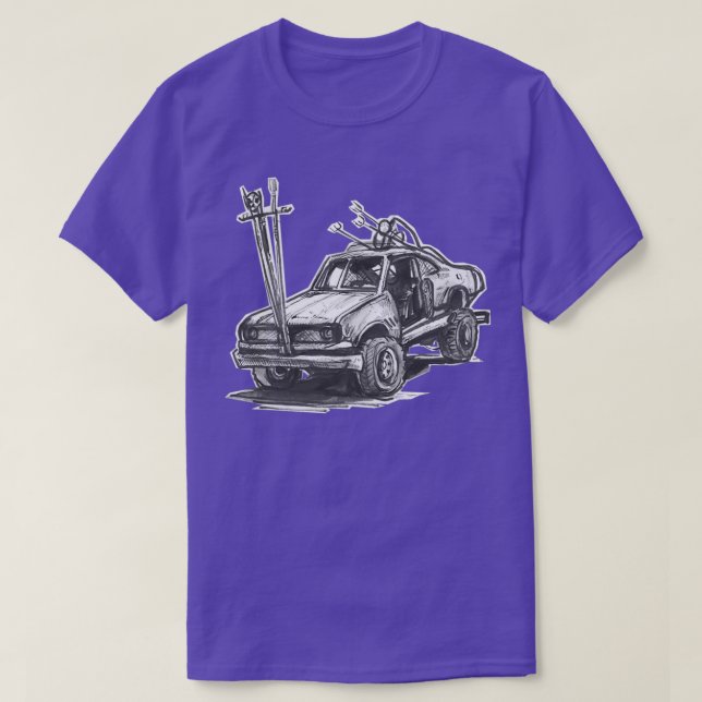T-shirt Fury Road Monaro (Design devant)
