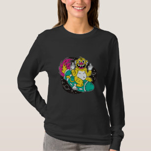 T-shirt Fusée spatiale singe