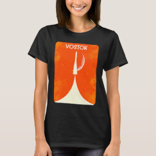 T-shirt Fusée Vostok Union Soviétique Espace Vol Spatial Y