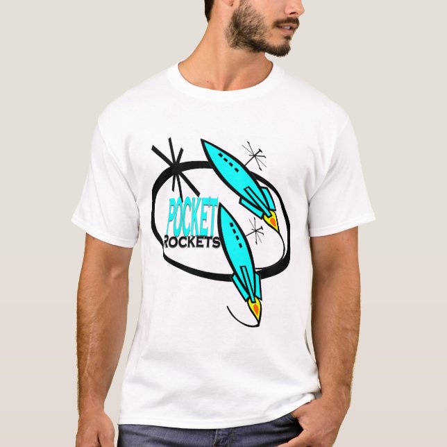 T-shirt fusées de poche (Devant)