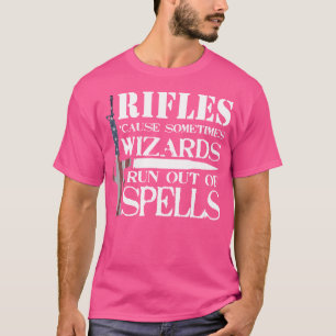 T-shirt Fusil Fusil Amant droits d'arme Amme amusant balle