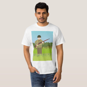 T-shirt Fusilier de 12# États-Unis (la deuxième guerre