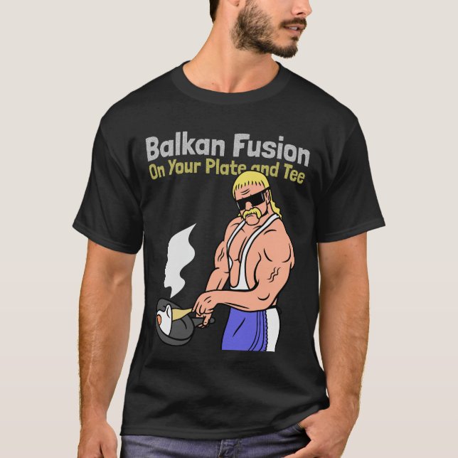 T-shirt fusion balkanique (Devant)