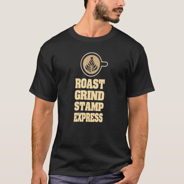 T-shirt Fusion Barista Coffee Maker Pour Café De Jour (Devant)