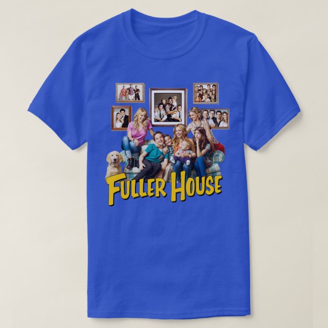 T-shirt Fusion en fonte complète de la maison 1 (Design devant)