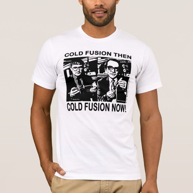 T-shirt Fusion froide puis et maintenant ! (Devant)
