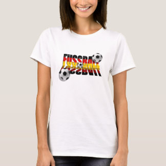 T-shirt Fussball 2010 Deutsche flagge de football cadeaux